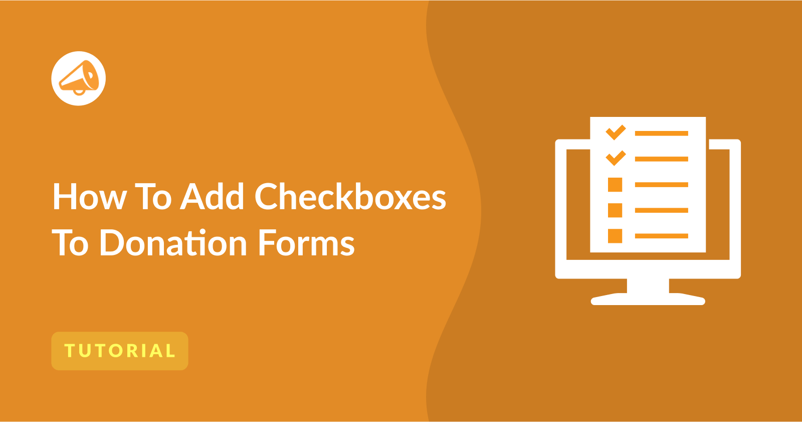 How to Add Checkboxes to Donation Forms