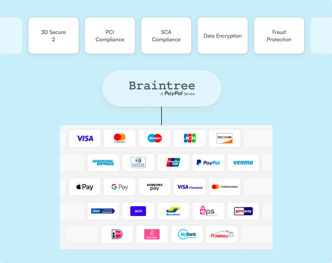 Braintree payment methods