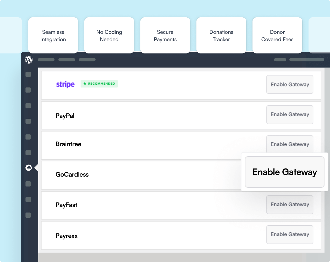 Enable GoCardless