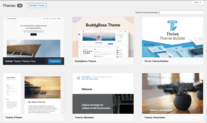 WordPress themes